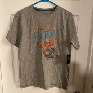 Lucky Brand Hot Rod Legends XL Youth Heather Gray NWT NEW